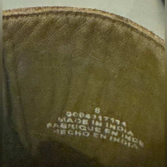 Free People Jones Lug Sole Leather Lace Up Boots in Artichoke. NEW - Picture 7 of 9